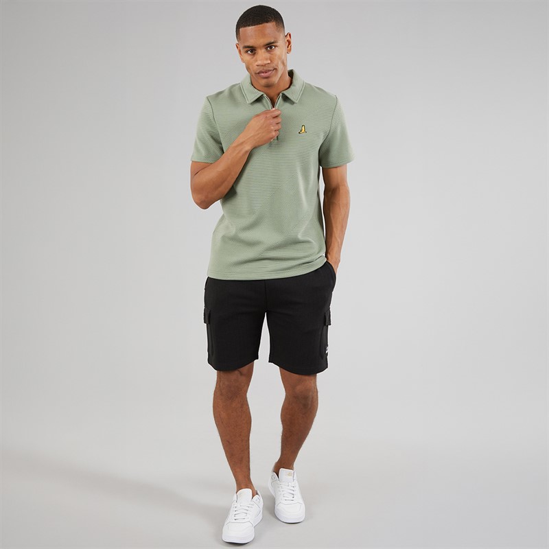 Brave Soul Mens Emery Shorts Black
