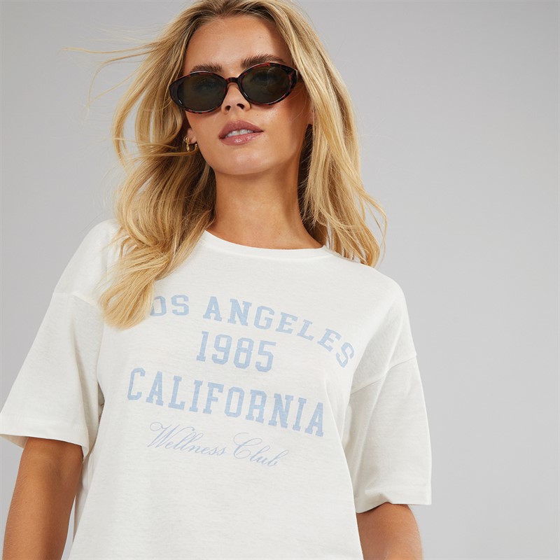 Womens Lala T-Shirt Cream - Size L
