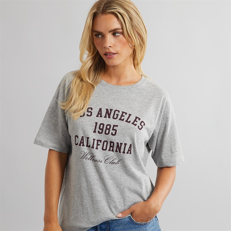Womens Lala T-Shirt Grey Marl - Size L