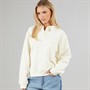 Brave Soul Womens Sherry Sweatshirt Cream