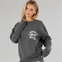 Brave Soul Womens Fortune Sweatshirt Charcoal