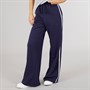Brave Soul Womens Jenny Wide Leg Joggers Navy/White