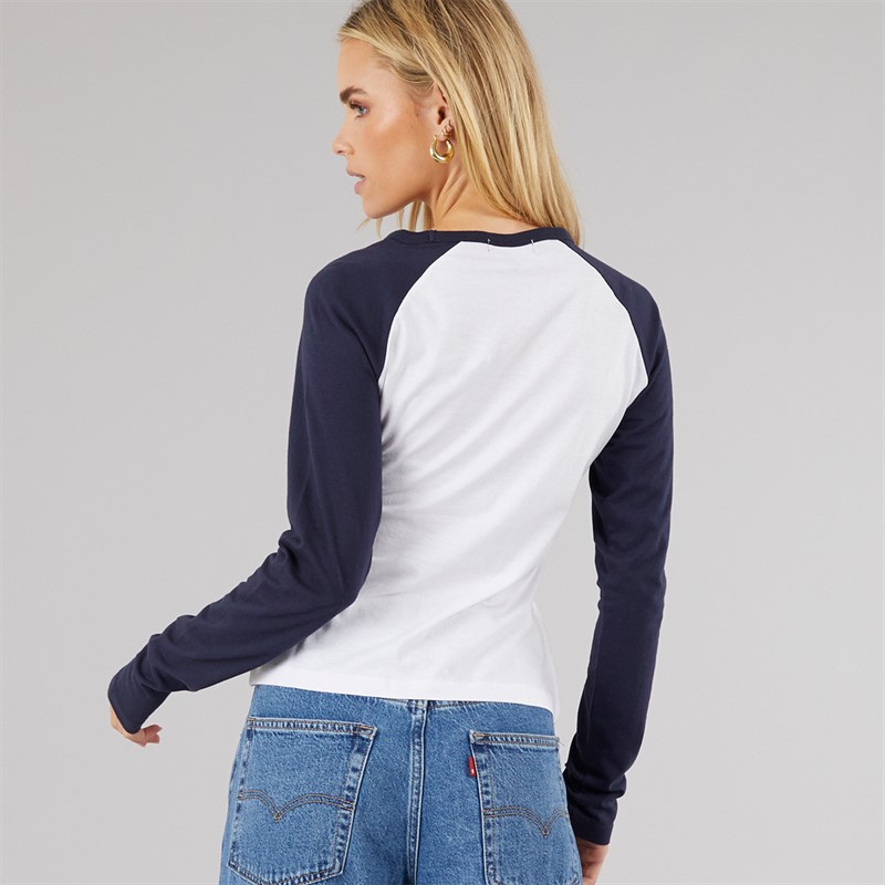 Brave Soul Womens Lisa Graphic T-Shirt White/Storm