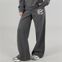 Brave Soul Womens Zoey Wide Leg Joggers Charcoal