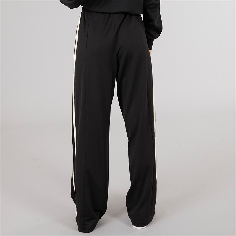 Brave Soul Womens Noelle Stripe Joggers Black/Cream