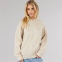 Brave Soul Womens Nethi Hoodie Stone Grey
