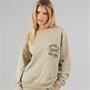 Brave Soul Womens Fortune Sweatshirt Crockery