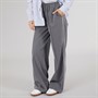 Brave Soul Womens Jessie Tailored Trousers Grey/White
