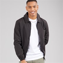 Brave Soul Mens Emilio Harrington Jacket Black
