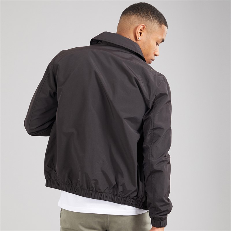 Brave Soul Mens Emilio Harrington Jacket Black