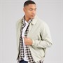 Brave Soul Mens Emilio Harrington Jacket Stone