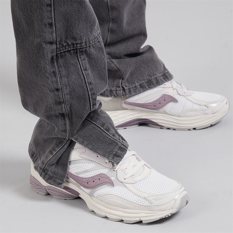 Brave Soul Mens Station Loose Fit Cargo Jeans Grey