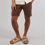 Brave Soul Mens Hansen Chino Shorts Mocha