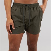 Brave Soul Mens Pier Swim Shorts Khaki