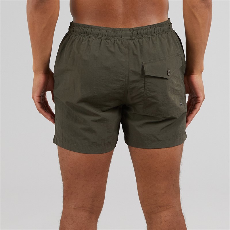 Brave Soul Mens Pier Swim Shorts Khaki