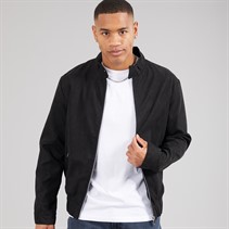 Brave Soul Mens Zev Bomber Jacket Black