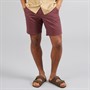 Brave Soul Mens Hansen Chino Shorts Plum