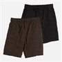 Brave Soul Boys Two Pack Cargo Shorts Navy/Grey Navy / Grey