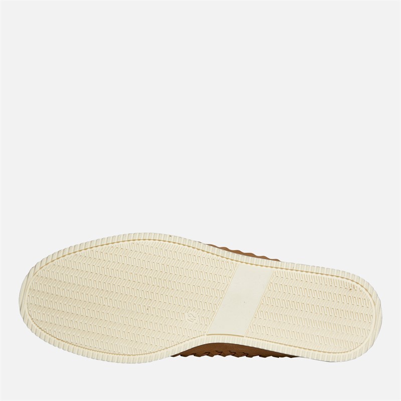 Brave Soul Mens Drift Loafers Sand