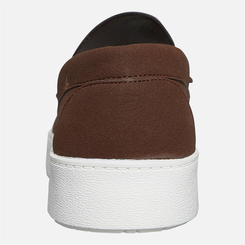 Brave Soul Mens Lisbon Loafers Brown