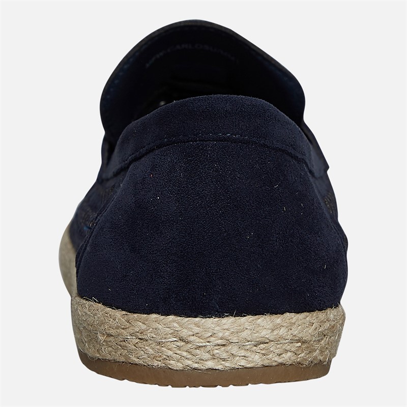 Brave Soul Mens Carlos Loafers Navy