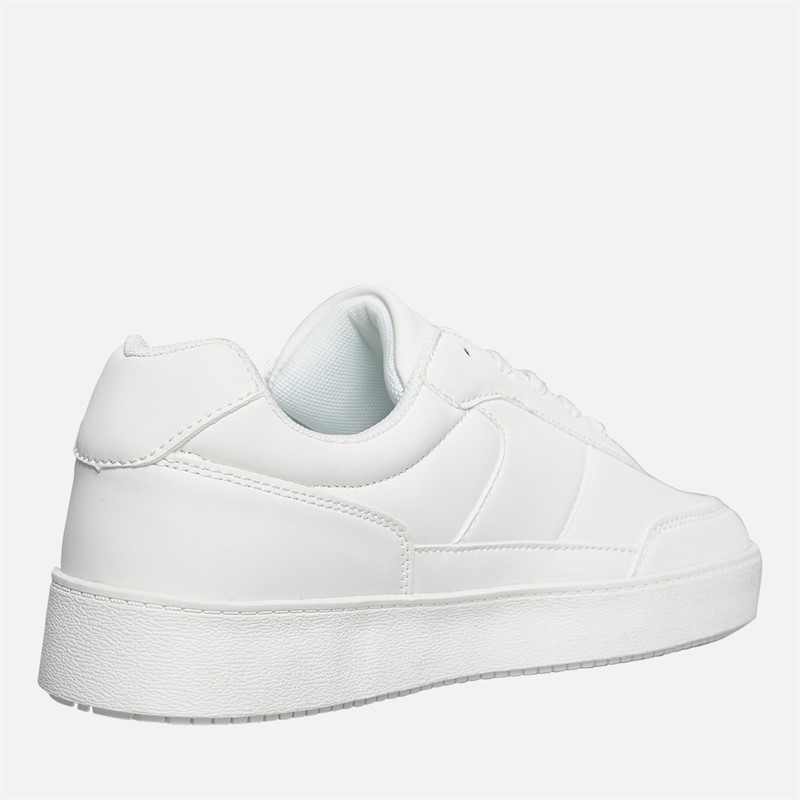 Brave Soul Mens Sinatra Trainers White