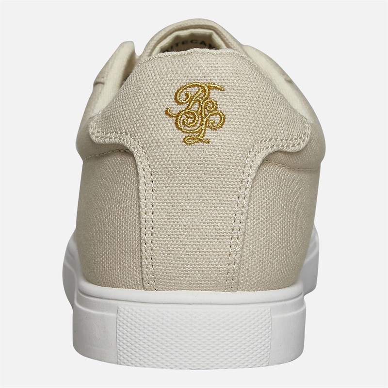 Brave Soul Mens Kite Eagle Canvas Pumps Stone