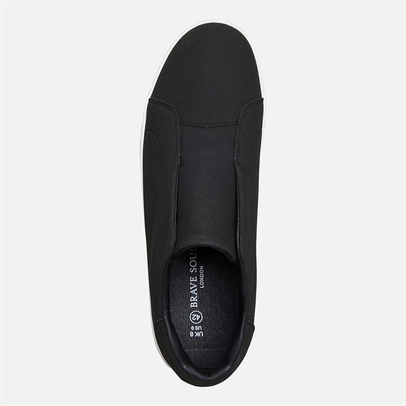 Brave Soul Mens Geneva Trainers Black