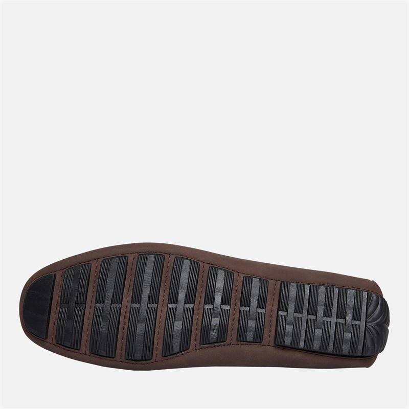 Brave Soul Mens Web Loafers Tan