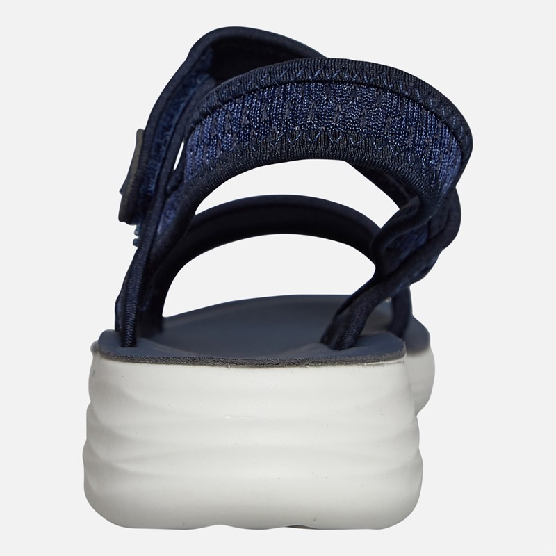 Brave Soul Womens Nova Ankle Strap Sandals Navy