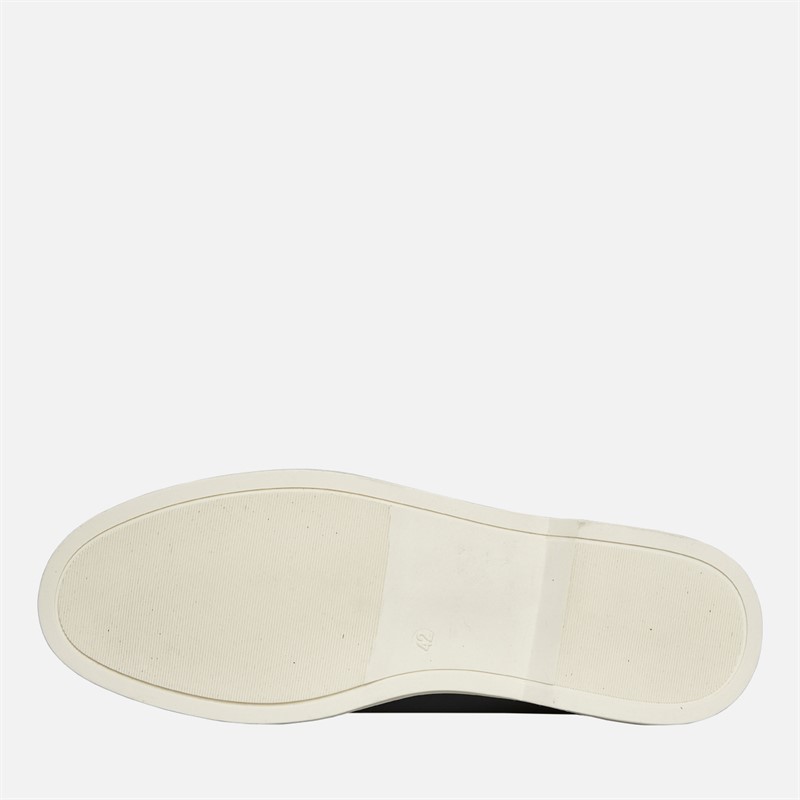 Brave Soul Mens Cabin Deck Shoes Navy/Tan