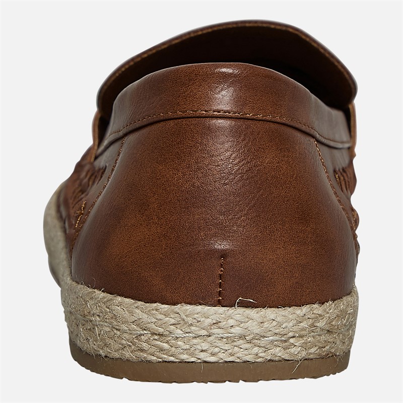 Brave Soul Mens Carlos Loafers Tan