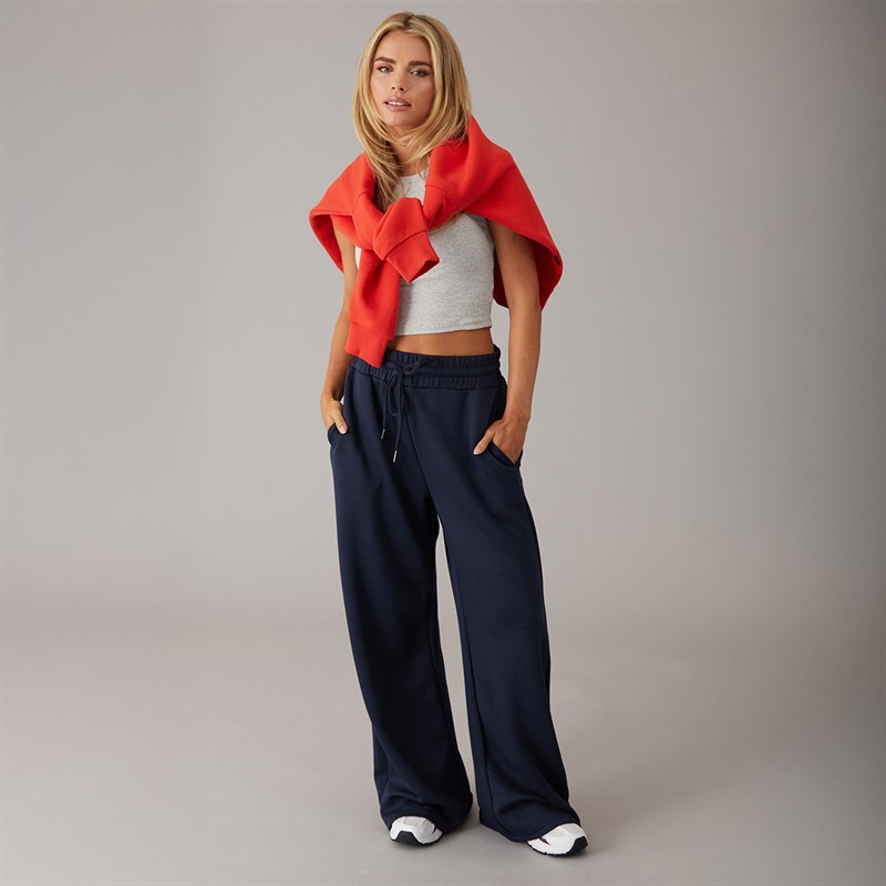 Brave Soul Womens Andrea Ribbed Cropped Vest Grey Marl