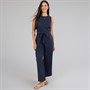 Brave Soul Womens Ottile Jumpsuit Navy