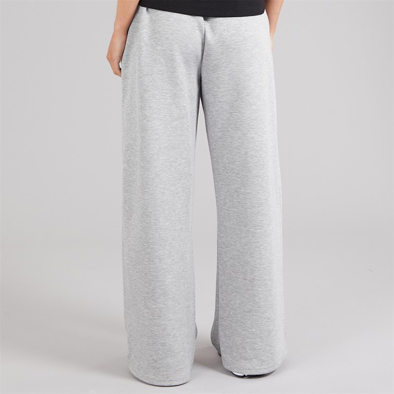 Brave Soul Womens Todd Draw String Joggers Grey Marl