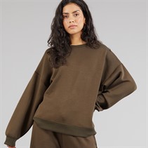 Brave Soul Womens Todd Sweatshirt Truffle