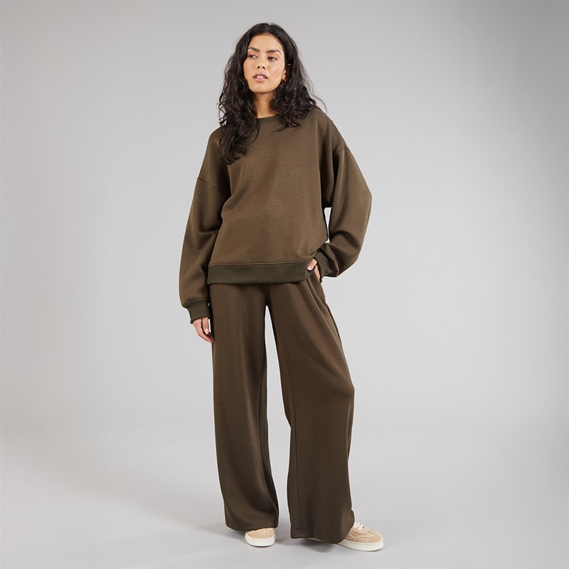 Brave Soul Womens Todd Sweatshirt Truffle