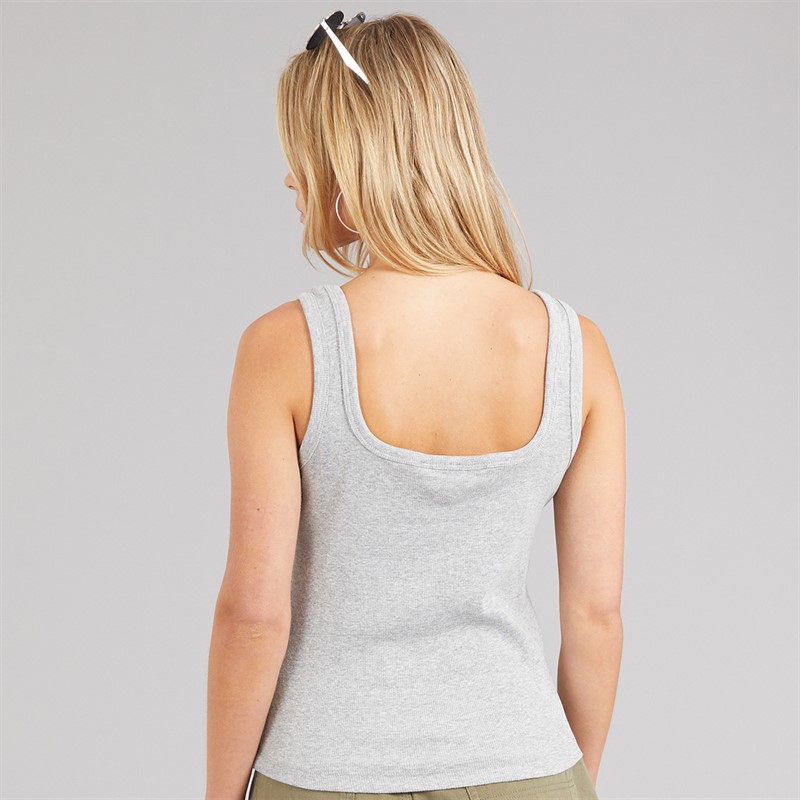 Brave Soul Womens Leonie Vest Grey Marl