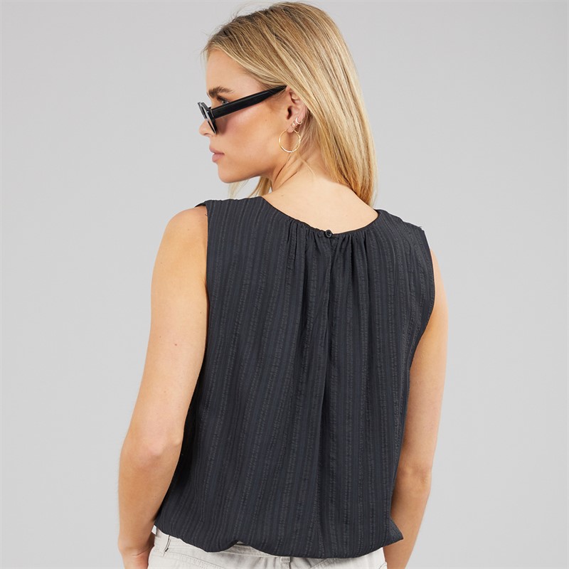 Brave Soul Womens Joanna Vest Black