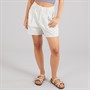 Brave Soul Womens Ziana Tailored Shorts Cream/Black