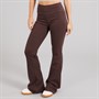 Brave Soul Womens Jane Yoga Pants Chocolate