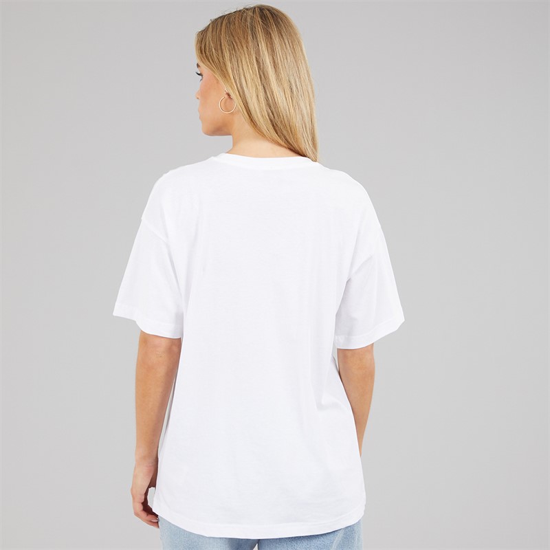 Brave Soul Womens Coco Graphic T-Shirt White