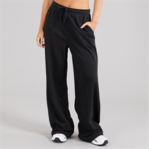 Brave Soul Womens Jemma Wide Leg Joggers Black