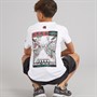 Brave Soul Drenge Ameyoko T shirt Optisk Hvid/Multifarve Optic White/Multi-Colou