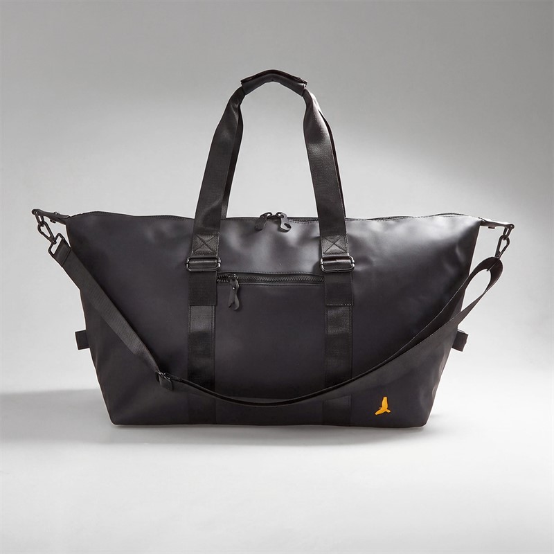 Brave Soul Mens Zac Rubberised Duffel Black