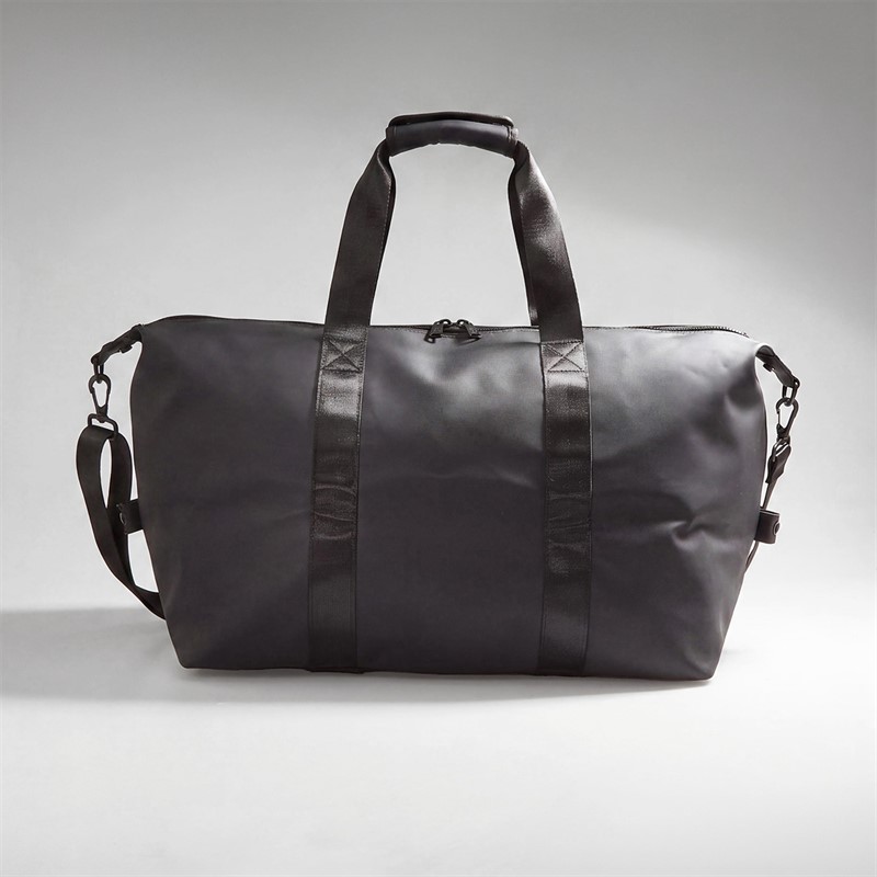 Brave Soul Mens Zac Rubberised Duffel Black