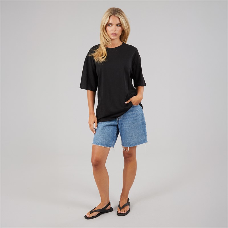 Brave Soul Womens Buse T-Shirt Black