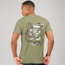 Brave Soul Mens Perceval T-Shirt Sage
