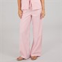 Brave Soul Womens Ora Stripe Trousers Red/White