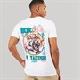Brave Soul Mens Yakushi T-Shirt Optic White